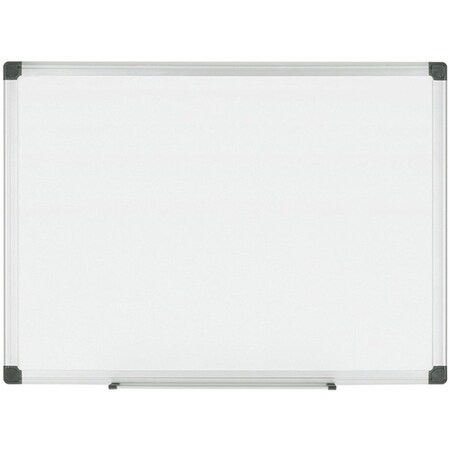 Bi-Silque Magnetic Porcelain Board, 3'x4', Aluminum BVCCR0801170MV